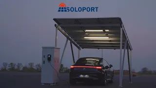 Der neue Solarcarport SP40/5-1 von SoloPort: Unabhängig, grün, autark