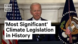 Biden Breaks Down Inflation Reduction Act Climate Investments