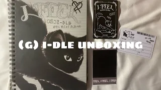 unboxing (G)I-DLE: I FEEL (Cat ver.) /  PRE-ORDER / распаковка альбома айдл / предзаказ 🎧