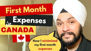 First Month Expenses in Canada as an International Student or Permanent Resident | 8 Major Expenses