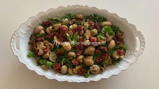 Салат из хрустящих баклажанов с вкусными добавками