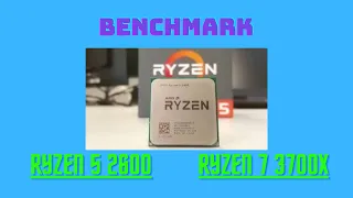 🚀🚀 Ryzen 5 2600 vs Ryzen 7 3700x benchmark review