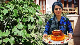nomadic/village lifestyle in Iran  |  cooking super delicious Iranian food in village house |Tahchin