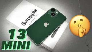 Unboxing the Green iPhone 13 Mini from Swappie in 2023