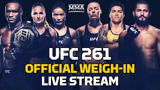 UFC 261: Usman vs. Masvidal 2 Official Weigh-In LIVE Stream - MMA Fighting