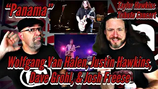 Mark & Ricky React to Wolfgang Van Halen, Justin Hawkins, Dave Grohl, Josh Freese Cover "Panama"