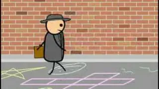 Classic Cyanide Happiness Hopscotch