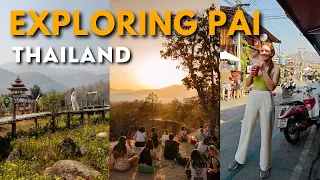 Why we LOVE Pai - What to Do in the MOST laidback Town of Northern Thailand | Vlog