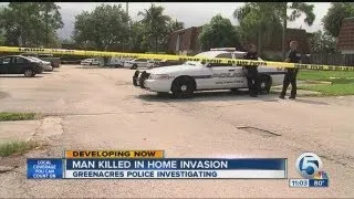 Man killed in home invasion