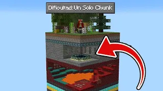 Me paso MINECRAFT pero EL MUNDO está formado por UN SOLO CHUNK