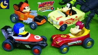 Mickey's Halloween Spookster on Haunted Mustard Run Mickey and the Roadster Racers Diecast Car Toys!