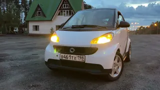 Поездка СПБ-Нижний Новгород на Smart Fortwo W451 1.0MHD