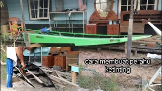 how to make a ketinting boat