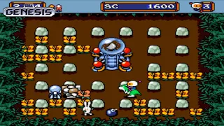 Mega Bomberman (Mega Drive Gameplay)