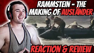 Rammstein - Ausländer (Official Making Of) REACTION