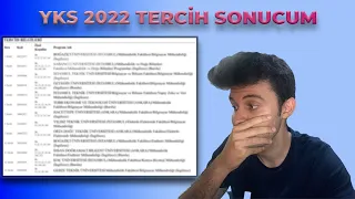 YKS 2022 TERCİH SONUCUMA BAKIYORUM! / ŞOK EDİCİ DURUM...