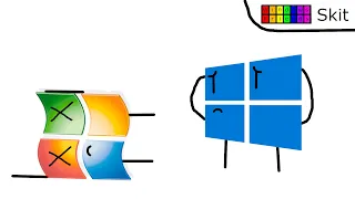 Windows Friends Skits | Windows 7 Tries Meth