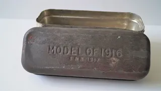 World War One U.S. Model of 1916 Bacon Can/Tin