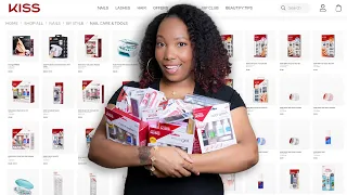 I Try 100 Kiss Nail Products... and Give Them All Away!!