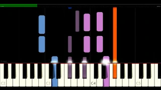 Chorale, Erbarm dich mein, o Herre Gott - BWV 721 - J.S. Bach - Synthesia HD 60 fps