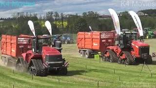 Case IH vs Versatile | Big agricultural tractors with rubber tracks
