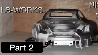 LB-WORKS Nissan GTR - Build Part 2