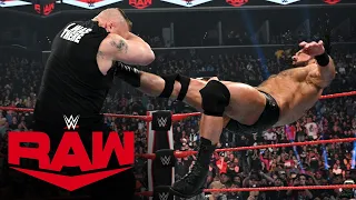 Drew McIntyre Claymore Kicks Brock Lesnar into tomorrow: Raw, March 2, 2020