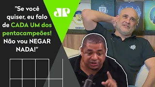 "O Marcos NÃO FALA com ninguém!" Vampeta ABRE O JOGO sobre pentacampeões!