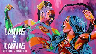 Sasha Banks vs. Bianca Belair – WWE Canvas 2 Canvas