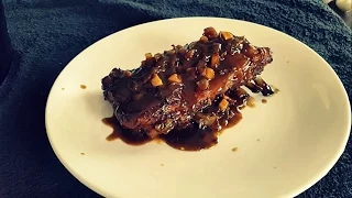 Baby Back Ribs Recipe - Baby Back Ribs In Oven - Sauce For Pork - Orange Sauce - Balsamic Sauce -