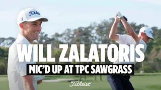 Will Zalatoris' Mic'd Up Practice Session at TPC Sawgrass