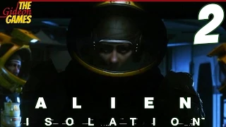 Прохождение Alien: Isolation на Русском [HD|PC] - Часть 2 (Добро пожаловать на борт)