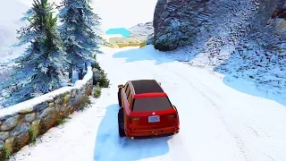 CHRISTMAS SNOW UPDATE IN GTA ONLINE! (New 4x4 SUV!)