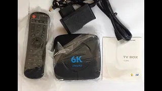 6K Ultra HD TV Box 6K Ultra HD.  Распаковка, настройка и работа TV Box 6K Ultra HD