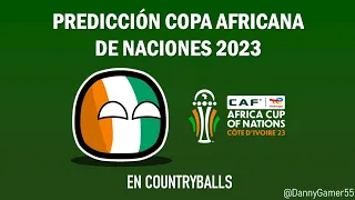 Predicción | Copa Africana de Naciones 2023 🇨🇮 | Countryballs