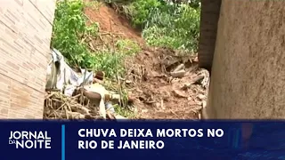 Chuvas deixam ao menos nove mortos no Rio de Janeiro | Jornal da Noite