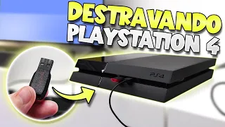 SAIU! Como eu destravei um PLAYSTATION 4! O que da para fazer com um PS4 DESTRAVADO?