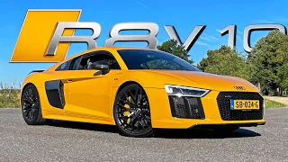 Audi Exclusive R8 V10 Plus *322km/h* REVIEW on AUTOBAHN [NO SPEED LIMIT!]