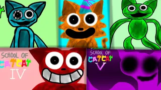 School Of CatCat : 1,2,3,4,5 - Full Gameplay