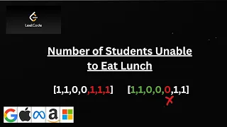 Number of Students Unable to Eat Lunch. 1700 - Leetcode Problem - Python