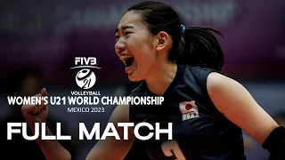 EGY🇪🇬 vs. JPN🇯🇵 -  Full Match | Women's U21 World Championship | Lèon