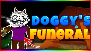 DOGGY'S FUNERAL | Roblox Piggy Funeral Game | GracieRBLX