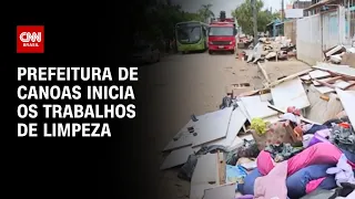 Prefeitura de Canoas inicia os trabalhos de limpeza | CNN PRIME TIME