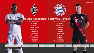 PES 2021 - Borussia M'Gladbach vs Bayern Munich - Bundesliga Gameplay