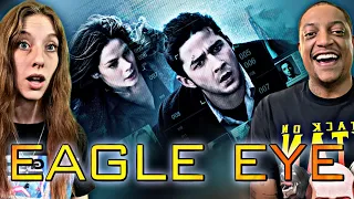 EAGLE EYE (2008) | MOVIE REACTION | MY FIRST TIME WATCHING | THIS GETS INTENSE  | Shia Labeouf 🤯😱
