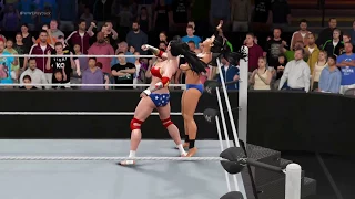 WWE 2K17 Wonder Woman vs. Jayden Ramirez - Ironman Grudge Match