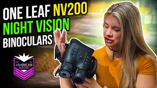 Night Vision YOU CAN AFFORD!!! One Leaf NV200 Digital Binoculars!