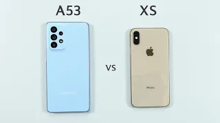 Samsung A53 vs iPhone XS | Speed Test