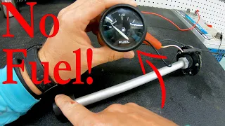 How To Troubleshoot & Fix A Boat Fuel Gauge & Fuel Sender!