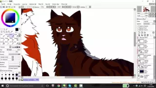 Dustpaw and Redtail - Warriors speedpaint